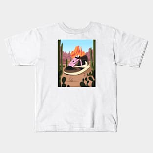 cactus chocolate on white Kids T-Shirt